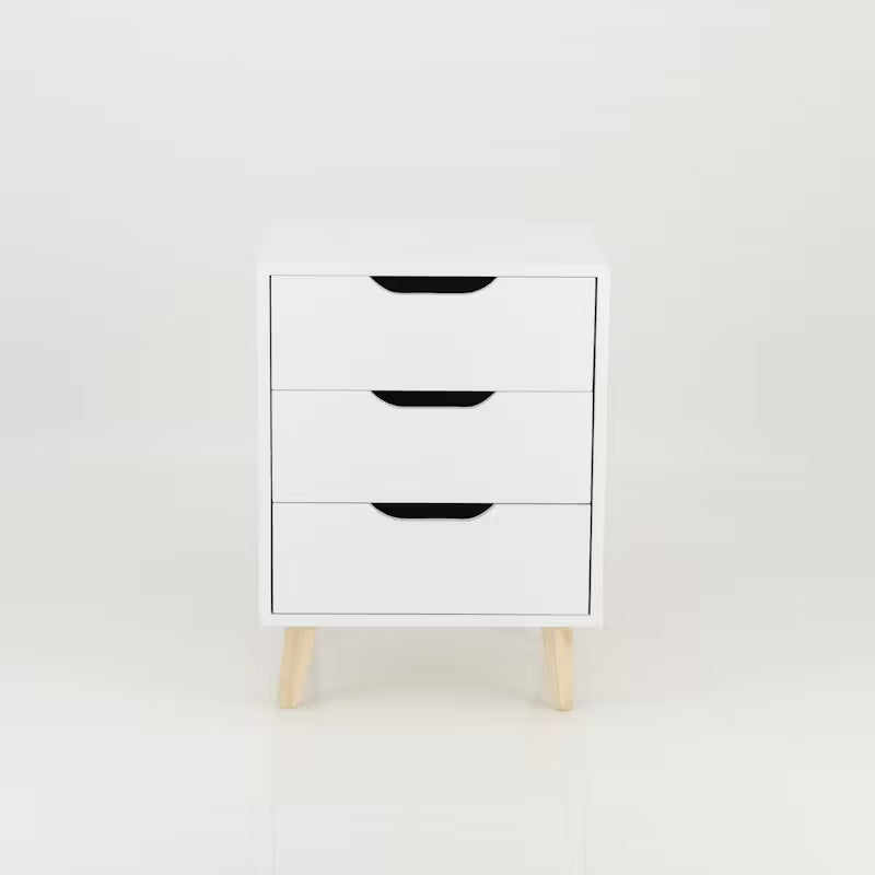 Three Drawer Side Table