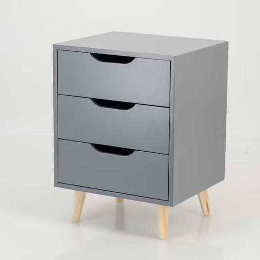 Three Drawer Side Table