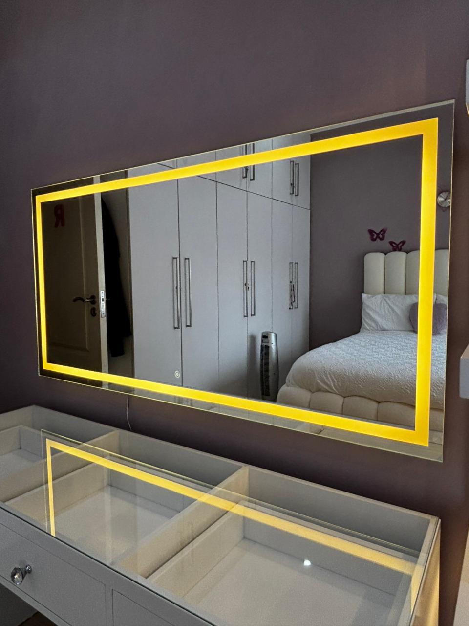 Reflections Petite LED Glass Top Vanity (140cm)